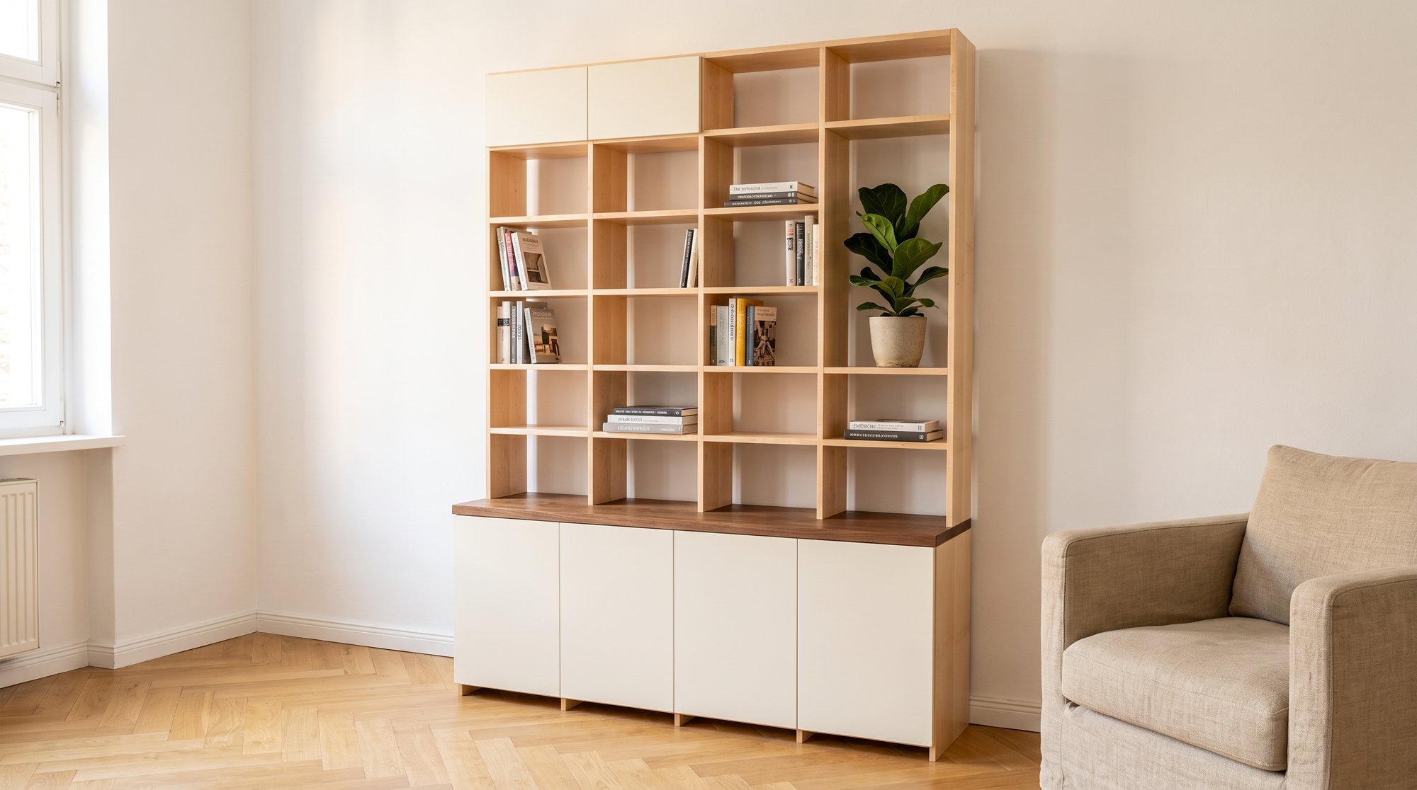 Regale mit Unterschrank