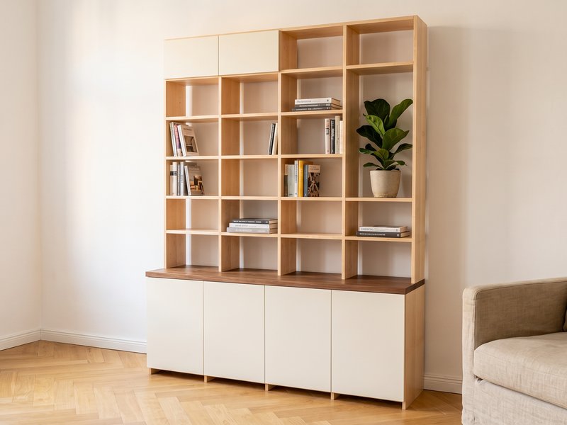Regale mit Unterschrank